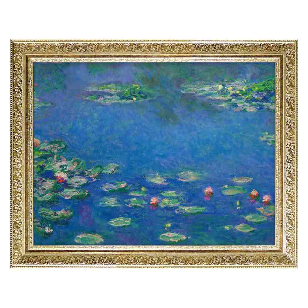 【ポイント10倍 & クーポン！】モネ 名画 ミュージアムアートシリーズ 睡蓮2 ユーパワー MW-14015 ギフト インテリア 取寄品 シネマコレクション