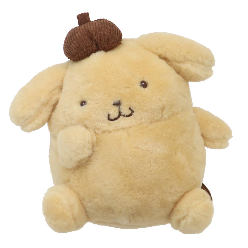 レア　希少　ポムポムプリン 日焼け　ぬいぐるみ　マスコット　平成　レトロ サンリオ ポムポムプリン 日焼け マスコット ぬいぐるみ - メルカリ