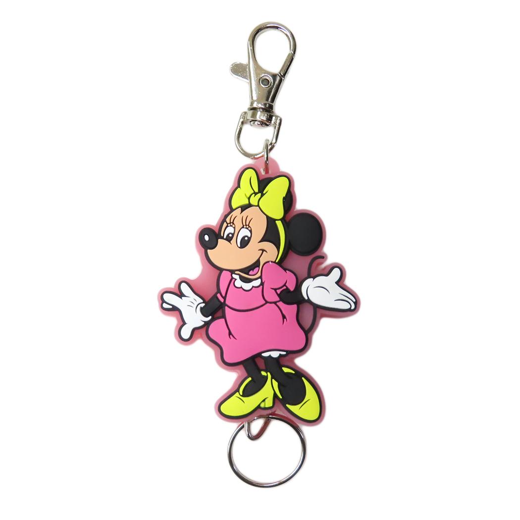 ミニー　キーホルダー　ラバー　バッグ　小物入れ　ディズニー　マウス　ピンク 楽天市場】ミニーマウス キーカバー ラバー キーキャップ