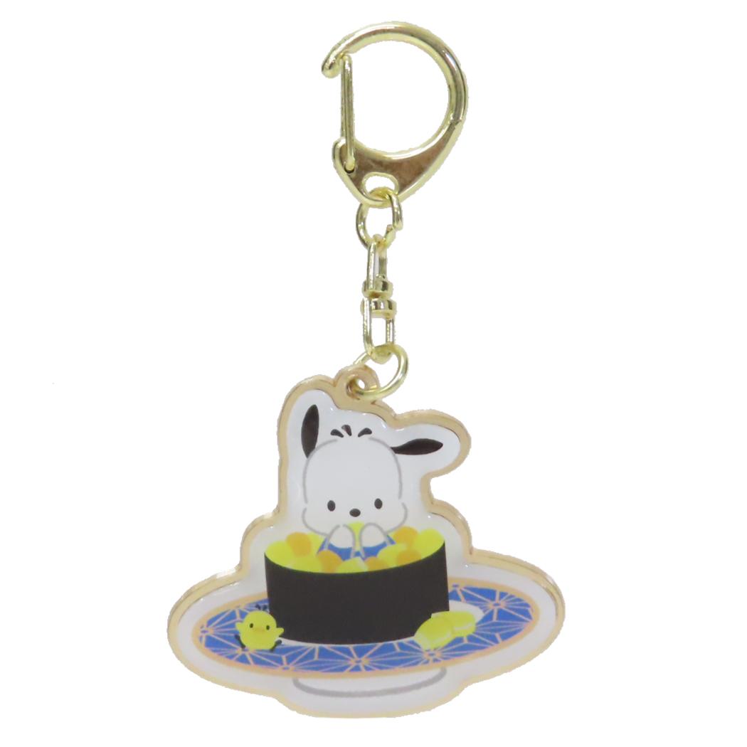 楽天市場】ポチャッコ キーホルダー ラインストーンマスコット