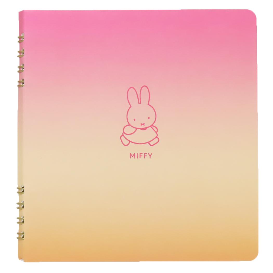 楽天市場】ミッフィー 方眼 リングノート ノート バイカラー 文具