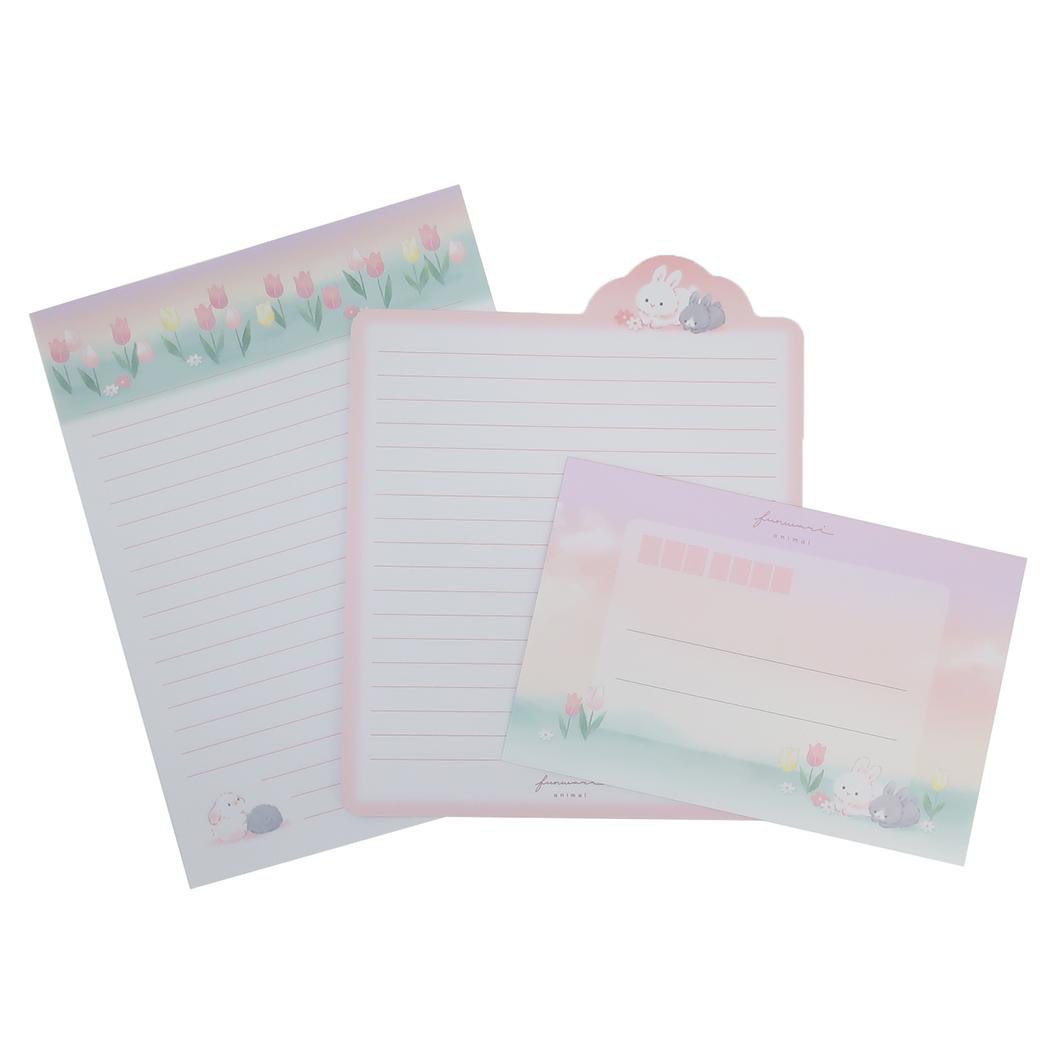 楽天市場】【ポイント10倍 & クーポン！】うさまる ミニ レターセット