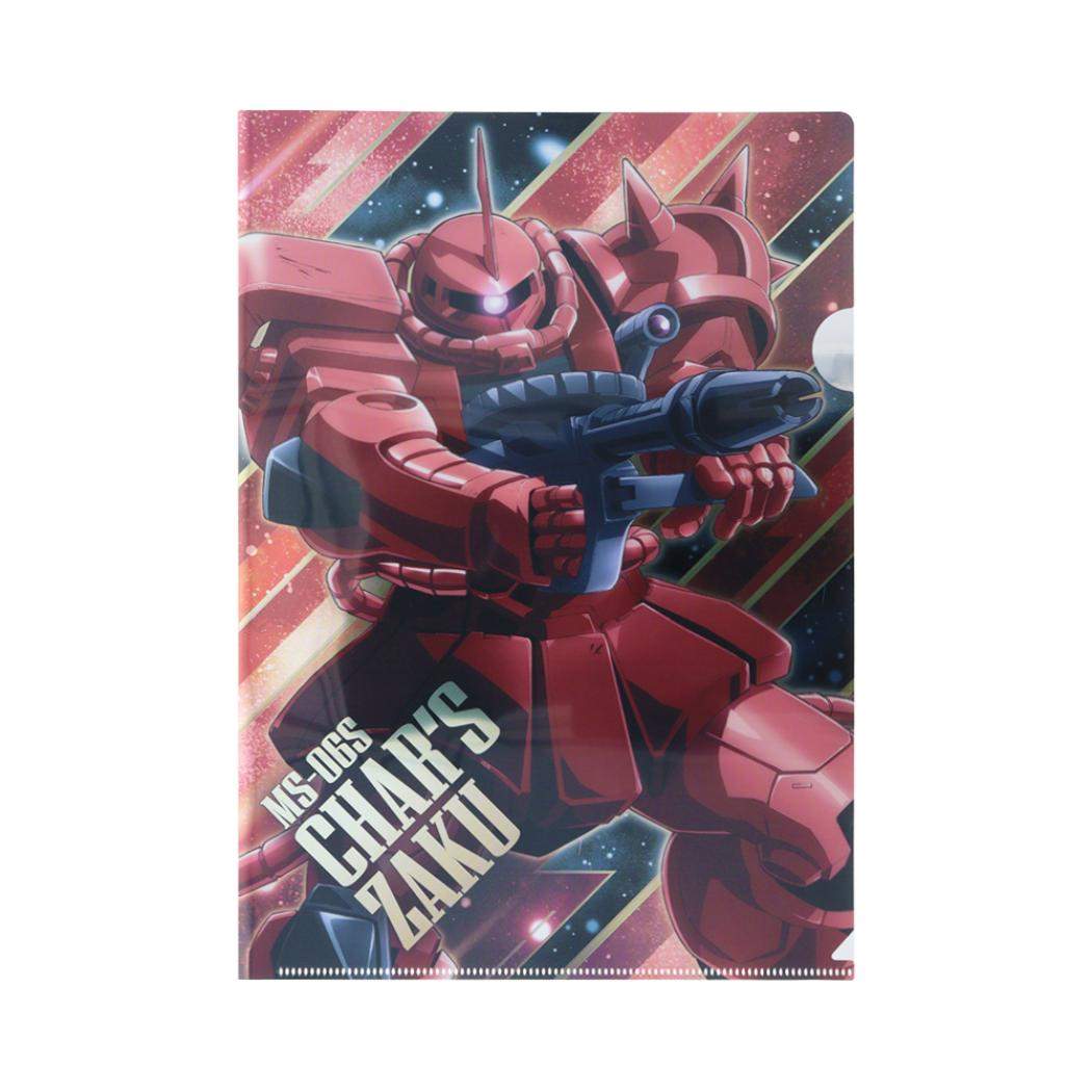 楽天市場】機動戦士ガンダム メタリックファイル A4 シャア専用