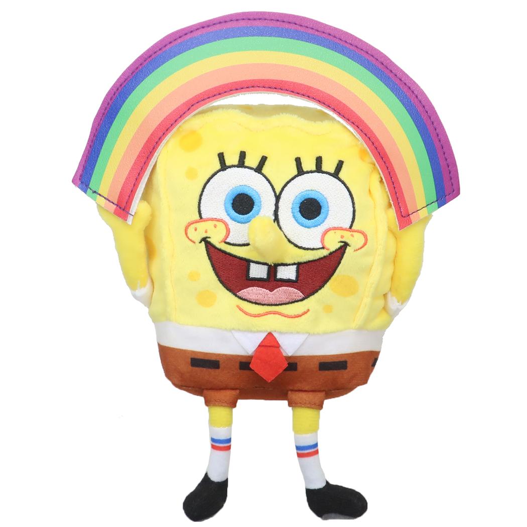 楽天市場】スポンジボブ ビーンドール レインボー 201652 ぬいぐるみ