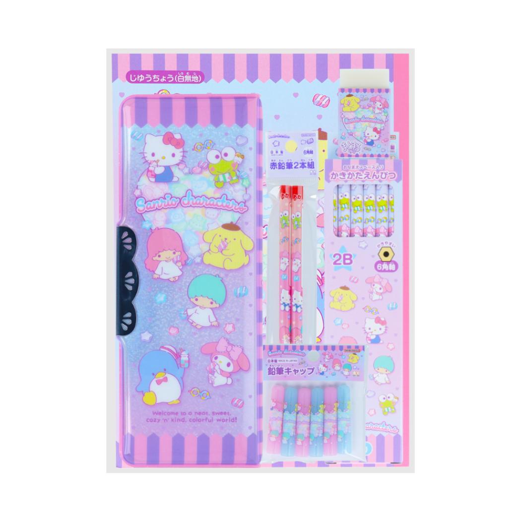 ポムポムプリン　7点セット 楽天市場】ポムポムプリン 文房具セット 7点文具セット