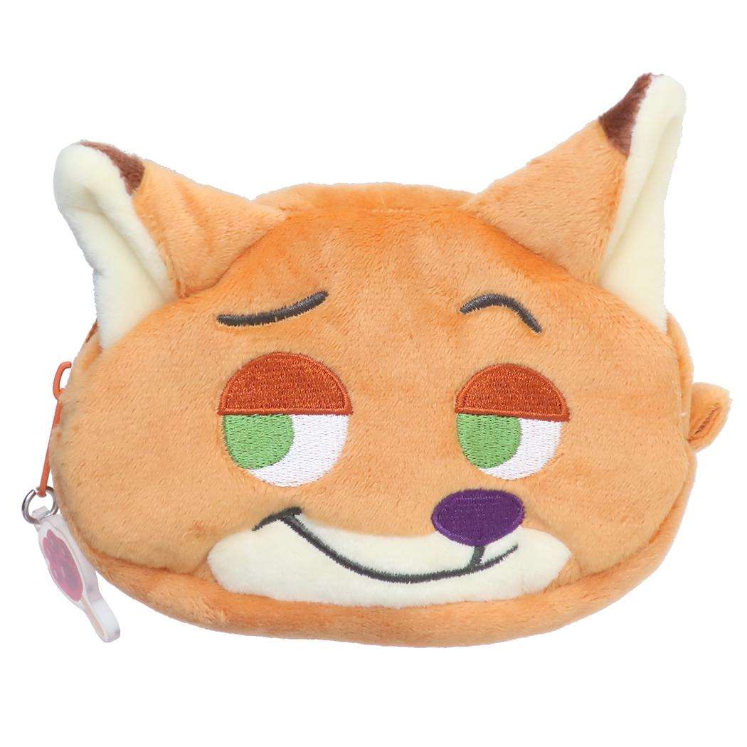 ズートピア コスメポーチ ミニフェイスポーチ ニック ディズニー カミオジャパン 小物入れ キャラクター グッズ シネマコレクション画像