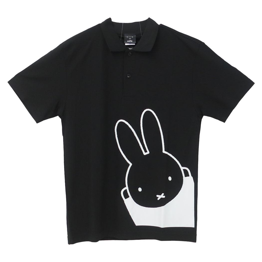 ミッフィー アップリケＴシャツ ディックブルーナ T-SHIRTS 絵本キャラクター Gold＆Black ワタナベ ロングTシャツ(ワタナベ) - dickbruna.jp 日本のミッフィー情報