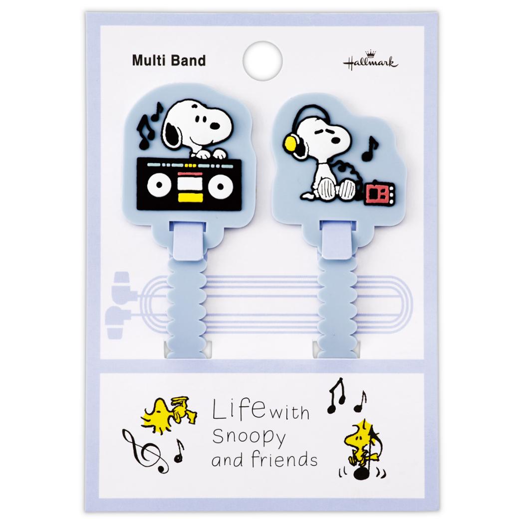 SNOOPY - スヌーピーラバークリップ SNOOPY クリップ スヌーピー ピーナッツ ラバー 両面 すぬーぴー