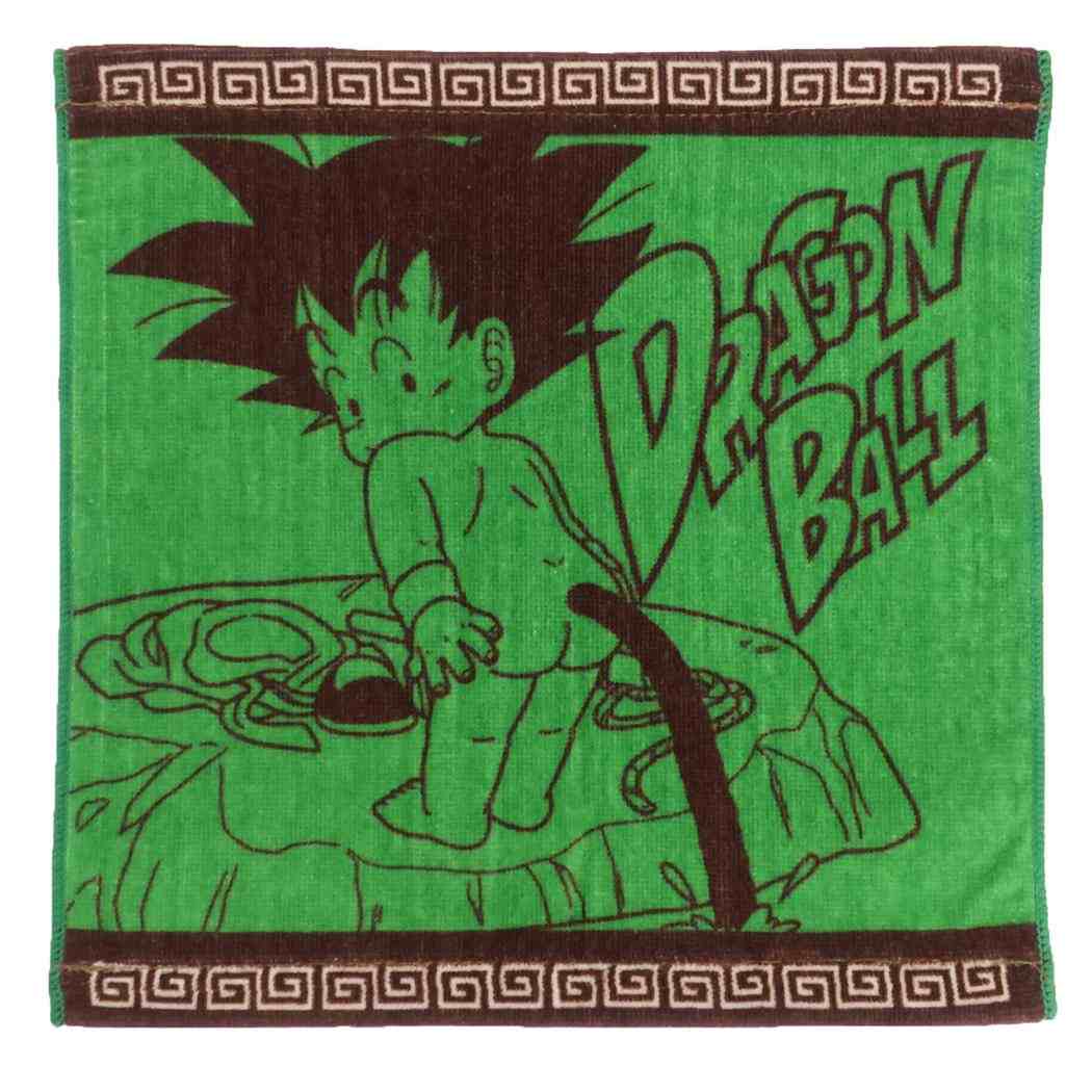 【ポイント10倍 & クーポン！】ドラゴンボール ミニタオル ハンドタオル 孫悟空 釣り スモールプラネット 汗拭きタオル アニメキャラクター グッズ メール便可 シネマコレクション画像
