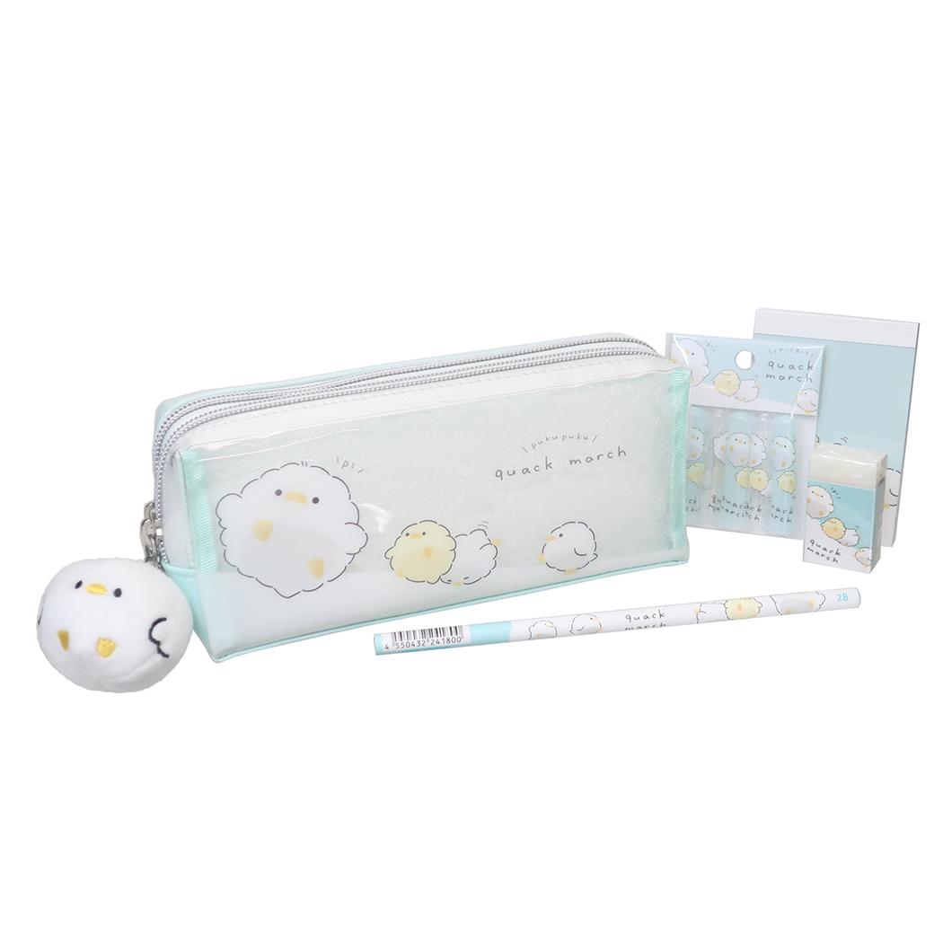 QUACK MARCH5点文房具セット
