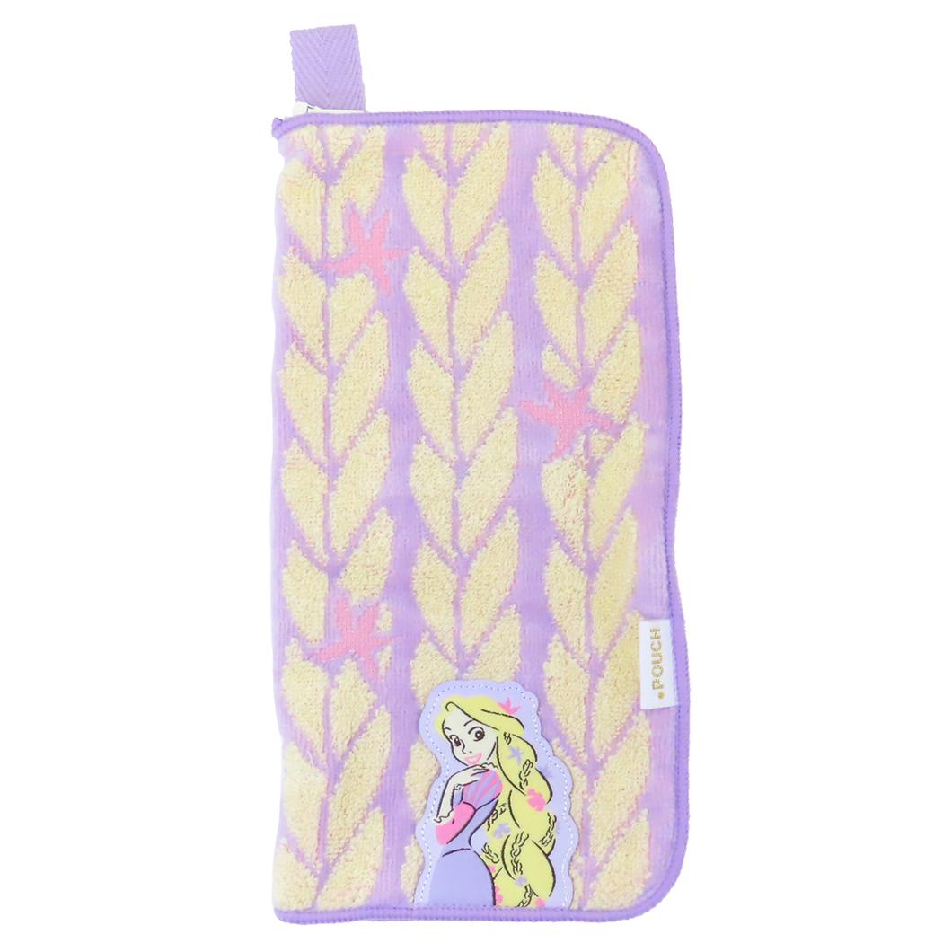 【ポイント10倍 & クーポン！】塔の上のラプンツェル タオルポーチ どっとポーチ ベーシック BE ディズニープリンセス アイアップ ペットボトルホルダー 小物入れ キャラクター グッズ メール便可 シネマコレクション画像