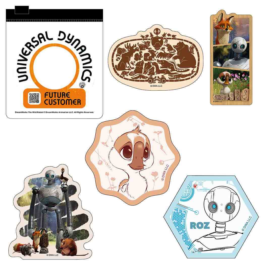 野生の島のロズ　グッズセット 野生の島のロズ ステッカーセット（103087002）｜野生の島のロズ｜TOHO