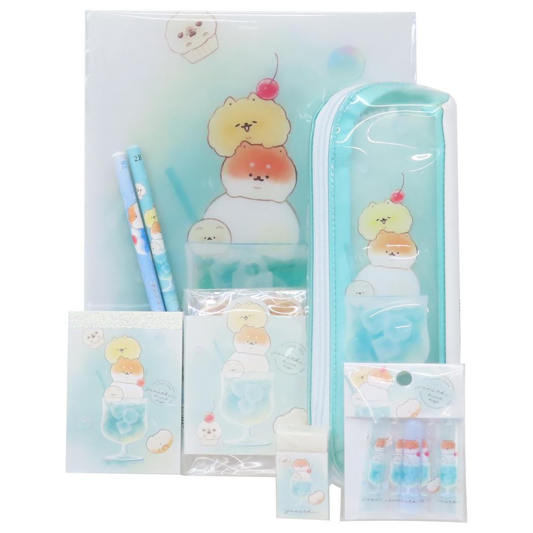 いーすとけん8点文房具セット