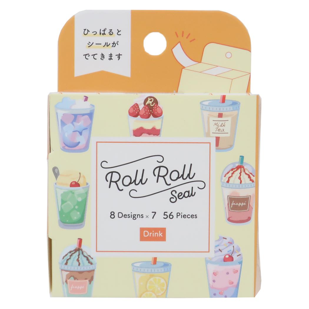 Rollroll 【楽天市場】ロールシール ROLLROLL SEAL DRINK カミオジャパン デコシール かわいい グッズ メール便可 シネマコレクション ...