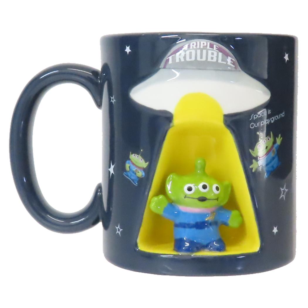 【ポイント10倍 & クーポン！】トイストーリー マグカップ UFOマグ エイリアン ディズニー サンアート プレゼント キャラクター グッズ シネマコレクション画像