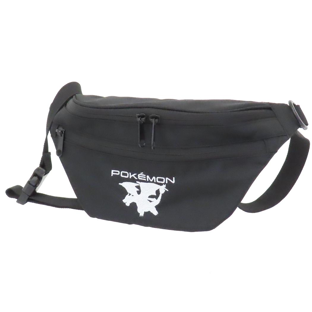楽天市場】【送料無料】 ポケモン ウエストバッグ 【クロ/リザードン