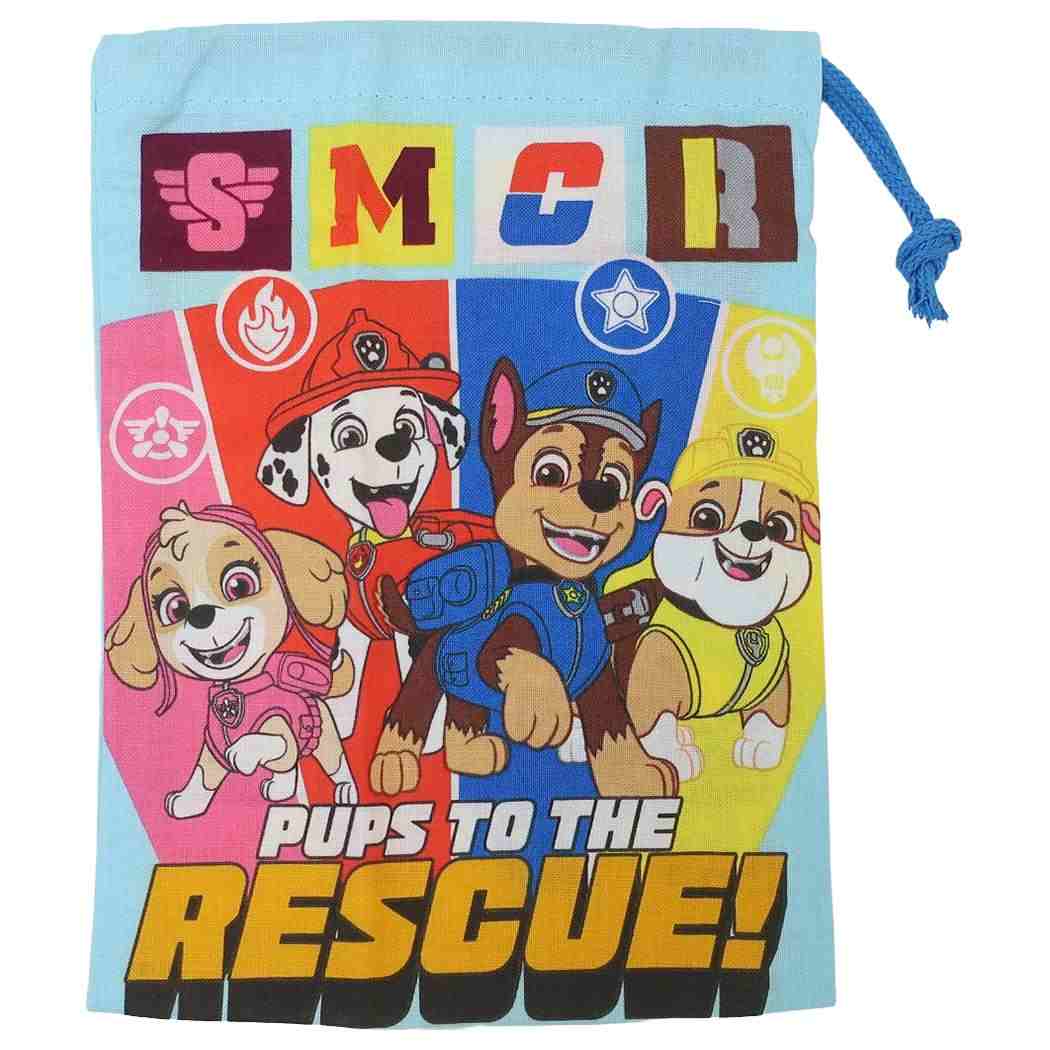 楽天市場】【ポイント10倍 & クーポン！】パウパトロール ミニ巾着袋