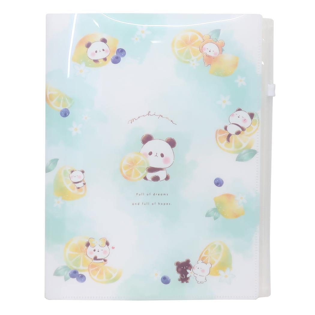 楽天市場】もちもちぱんだ Wサイドポケットクリアファイル 【フルーツ