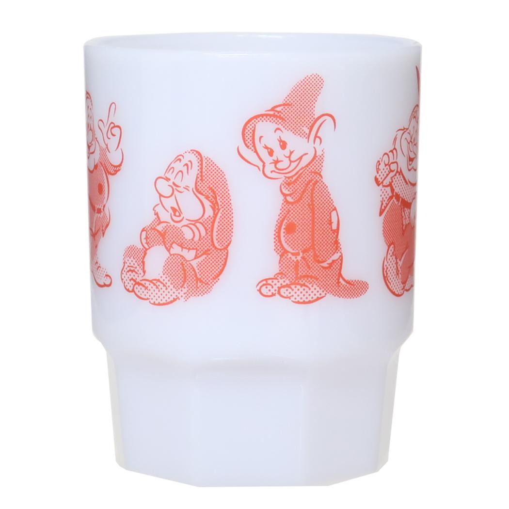 【ポイント10倍 & クーポン！】白雪姫 プラコップ カフェスタッキングタンブラー 280ml ディズニープリンセス ヤクセル プラスチック製 食器 キャラクター グッズ シネマコレクション画像