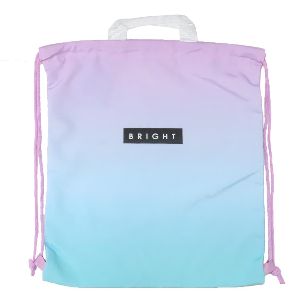グラデーションナップサック MINT プールバッグ