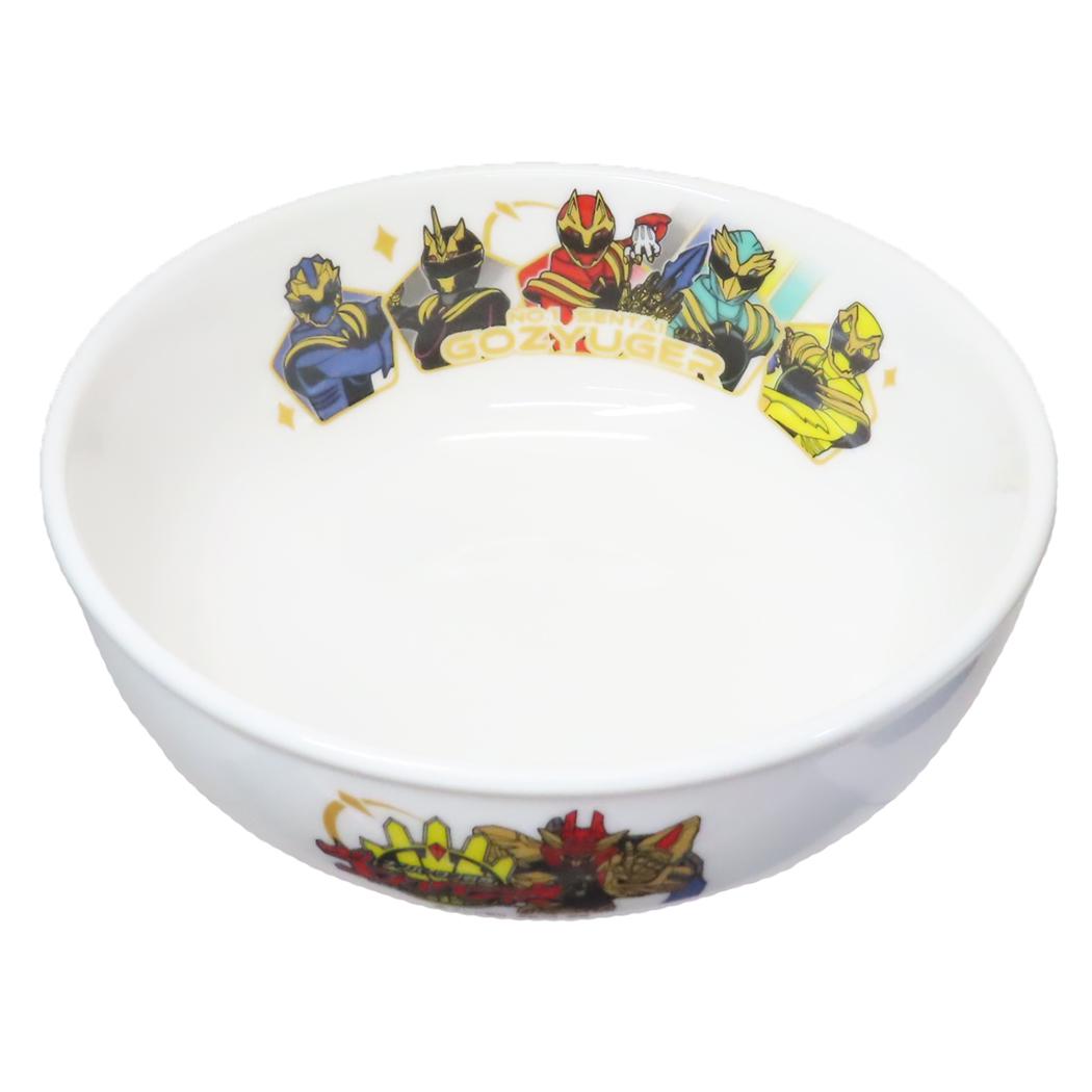 ナンバーワン戦隊ゴジュウジャー キッズ食器 ラーメン丼 スーパー戦隊シリーズ 金正陶器 男の子 キャラクター グッズ シネマコレクション画像