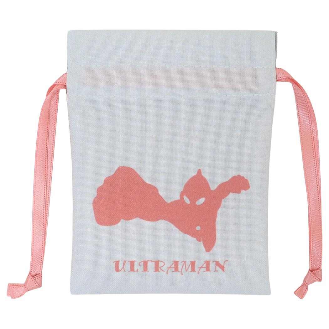 【ポイント10倍 & クーポン！】ウルトラマン ミニ巾着袋 豆巾着 特撮ヒーロー マリモクラフト まめきんちゃく 小物入れ キャラクター グッズ メール便可 シネマコレクション画像
