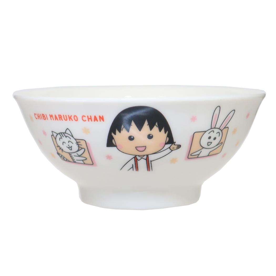 【ポイント10倍 & クーポン！】ちびまる子ちゃん キッズ食器 こども茶碗 金正陶器 女の子 子ども 子供 アニメキャラクター グッズ シネマコレクション画像