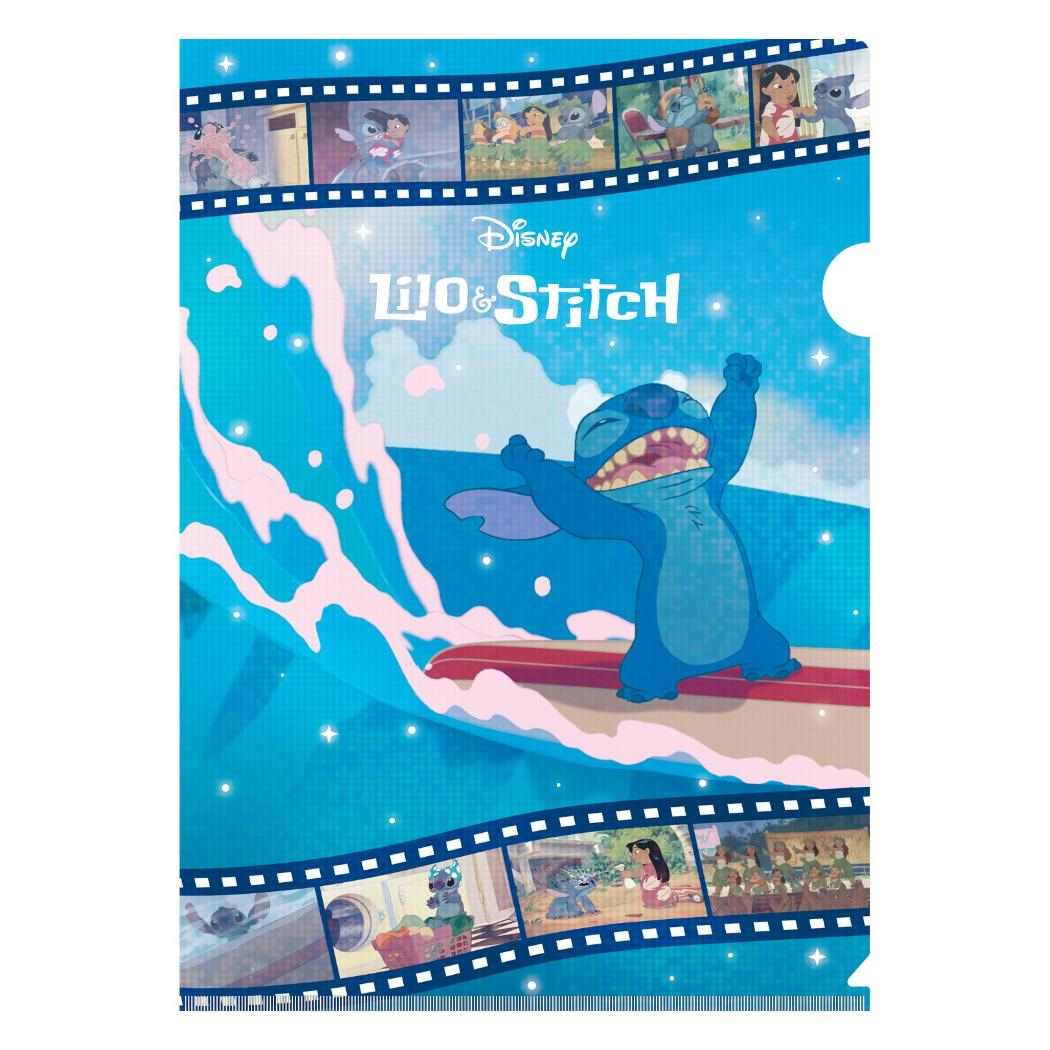 楽天市場】スティッチ A4ホログラムクリアファイル アニメFフレーム