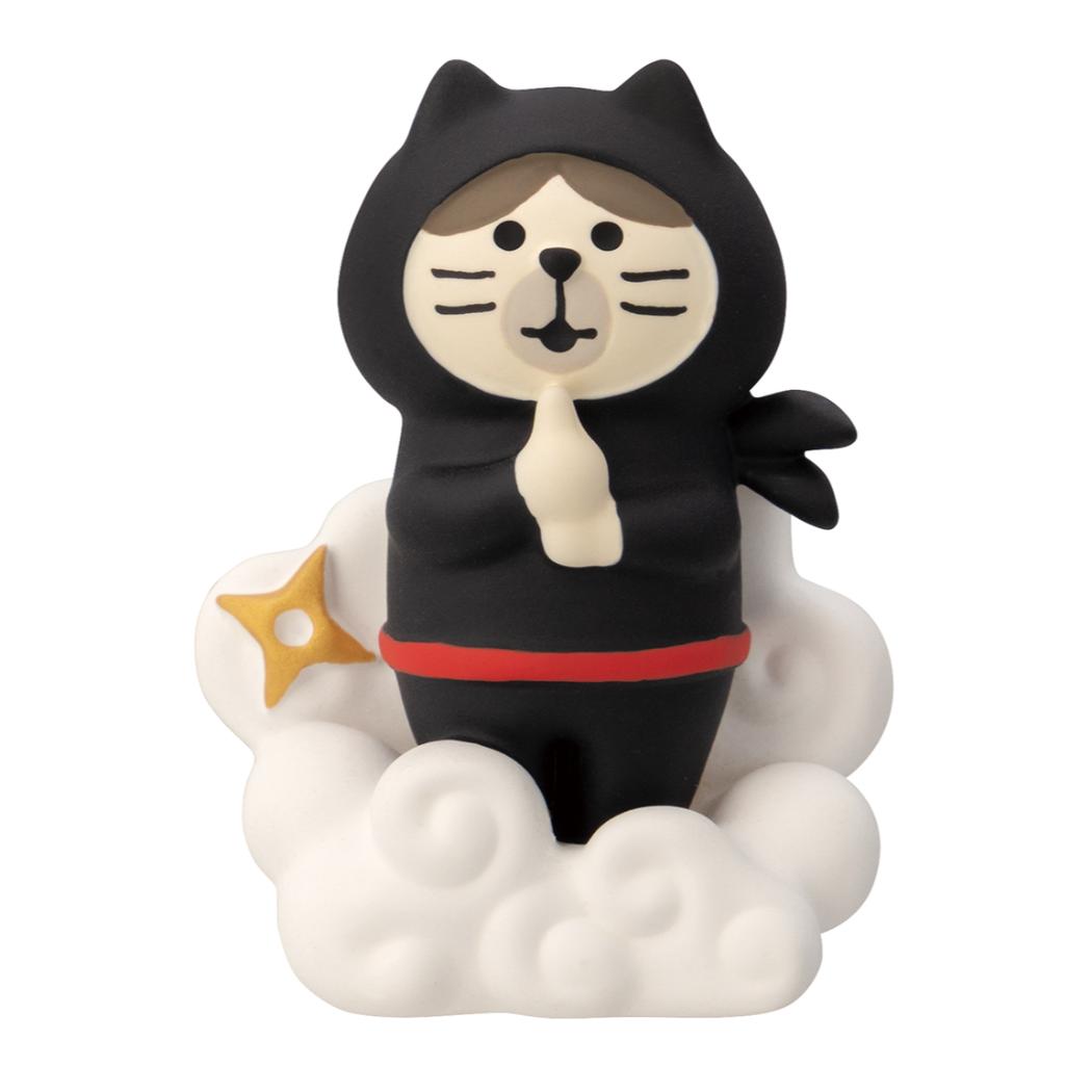 磁石 日本旅行マグネット 忍者猫 デコレ 冷蔵庫 かわいい グッズ メール便可 シネマコレクション画像
