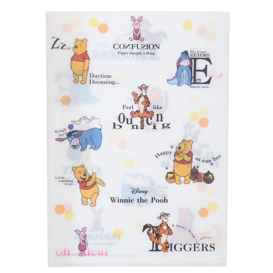 新品　トイストーリー4 ダンボ　くまのプーさん　クリアファイル3個セット 新品 トイストーリー4 ダンボ くまのプーさん クリアファイル3個セット