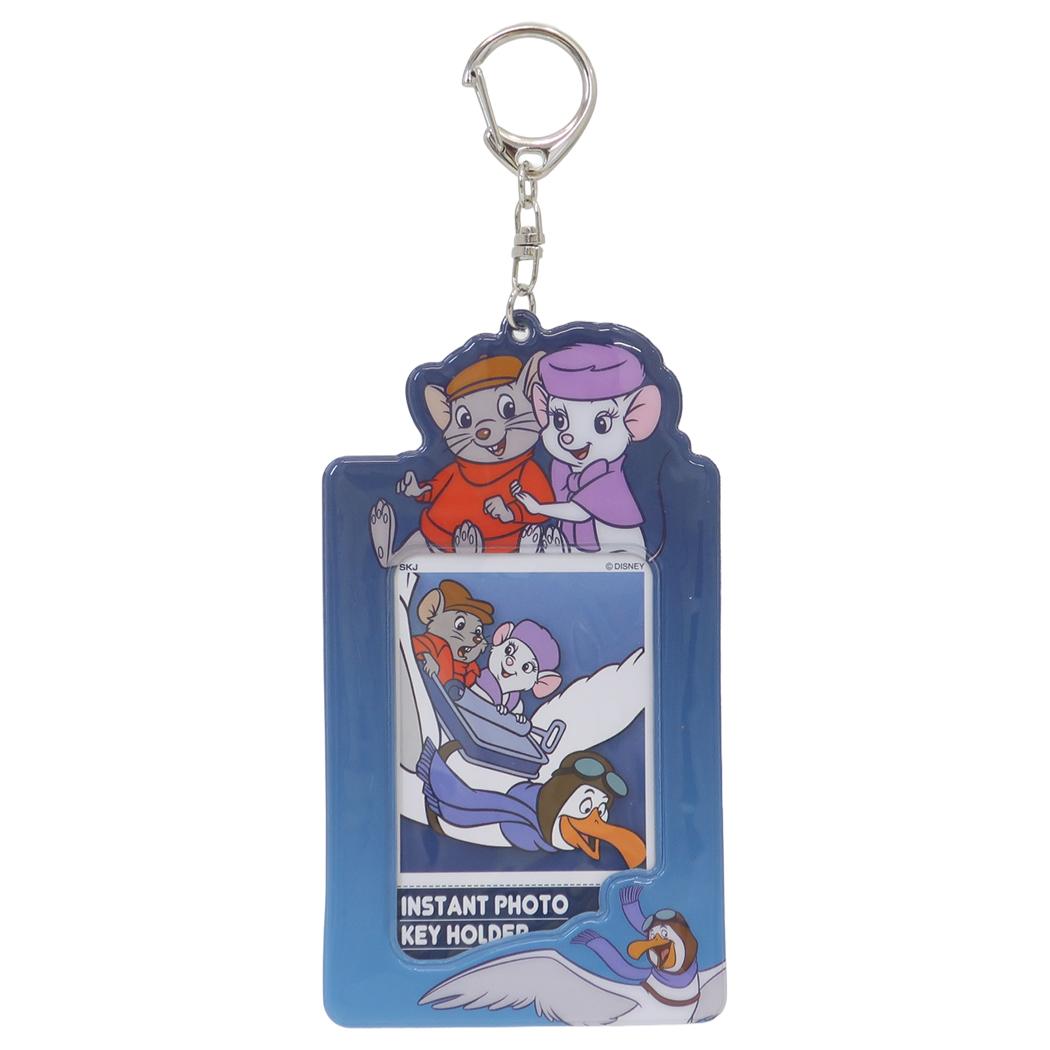 【ポイント10倍 & クーポン！】ビアンカの大冒険 キーリング インスタントフォトキーホルダー ディズニー エスケイジャパン 推し活 キャラクター グッズ メール便可 シネマコレクション画像