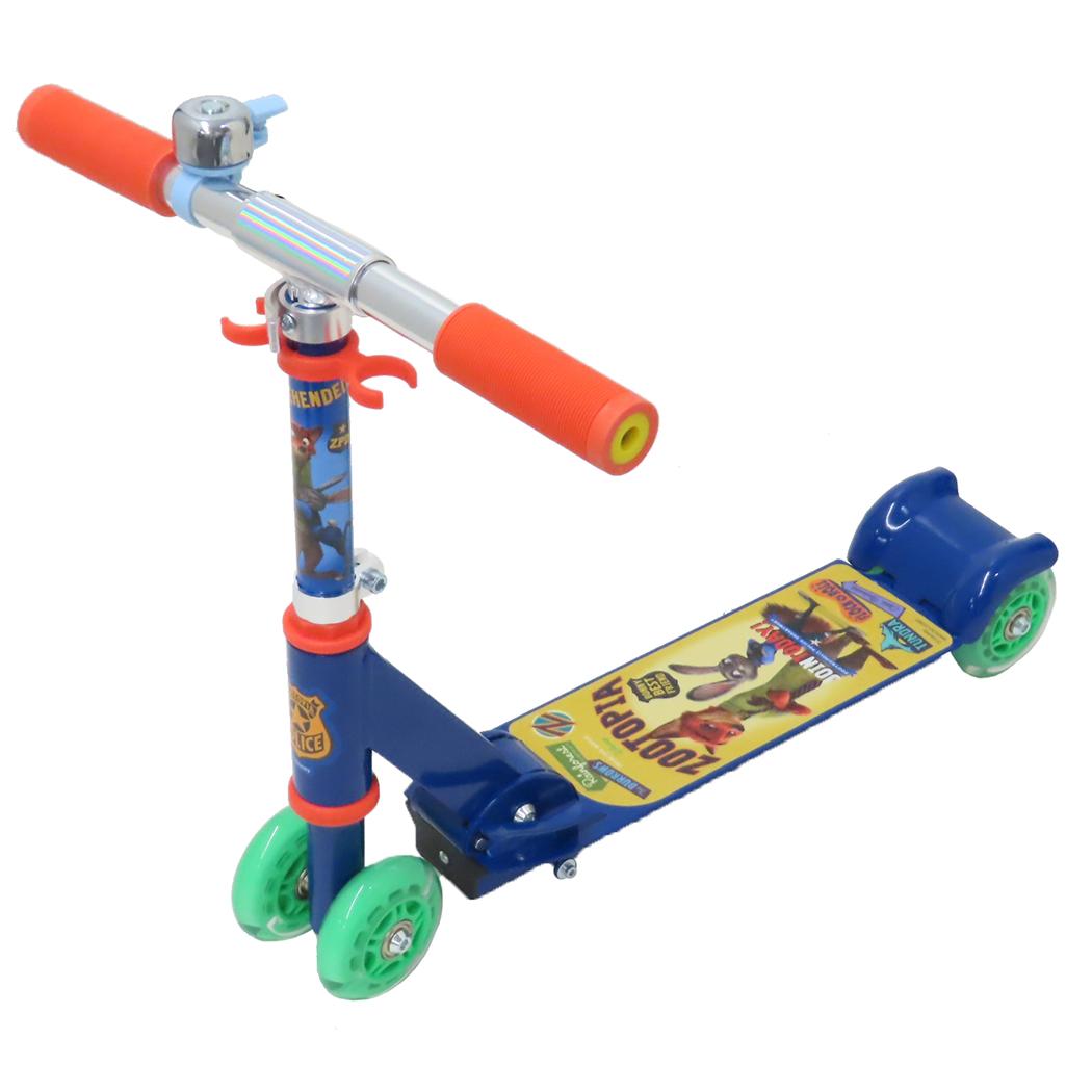 ズートピア 子供用キックスケーター イージースケーター ディズニー マルカ キックボード キャラクター グッズ シネマコレクション画像