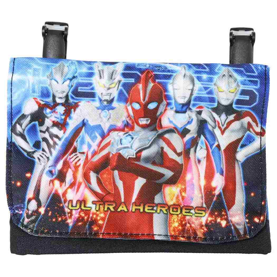 【ポイント10倍 & クーポン！】ウルトラヒーローズ クリップポケット ポケットポーチ 特撮ヒーロー 高波クリエイト 子ども 男の子 キャラクター グッズ メール便可 シネマコレクション画像
