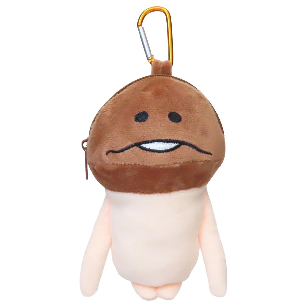 楽天市場】おさわり探偵なめこ栽培キットぬいぐるみ巾着 なめこ NS