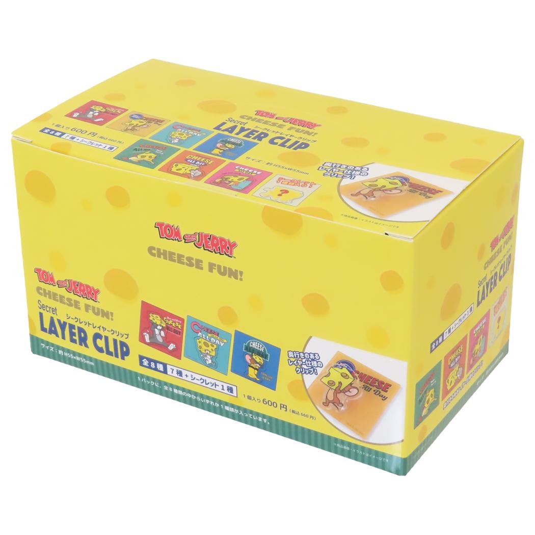【ポイント10倍 & クーポン！】トムとジェリー クリップ シークレットレイヤークリップ 全8種 8個入セット CHEESE FUN！ ワーナーブラザース ティーズファクトリー コレクション雑貨 まとめ買い キャラクター グッズ シネマコレクション