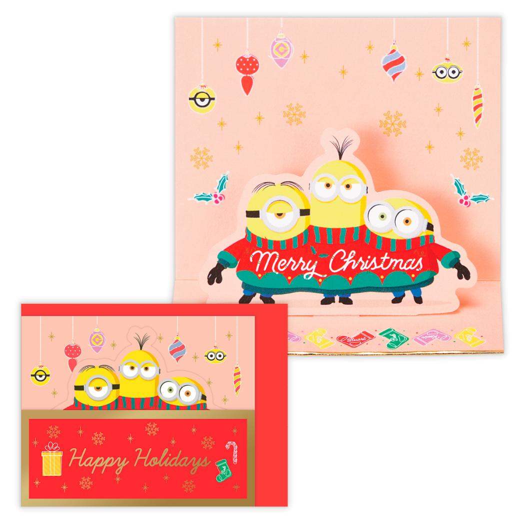 ミニオンズクリスマスカード