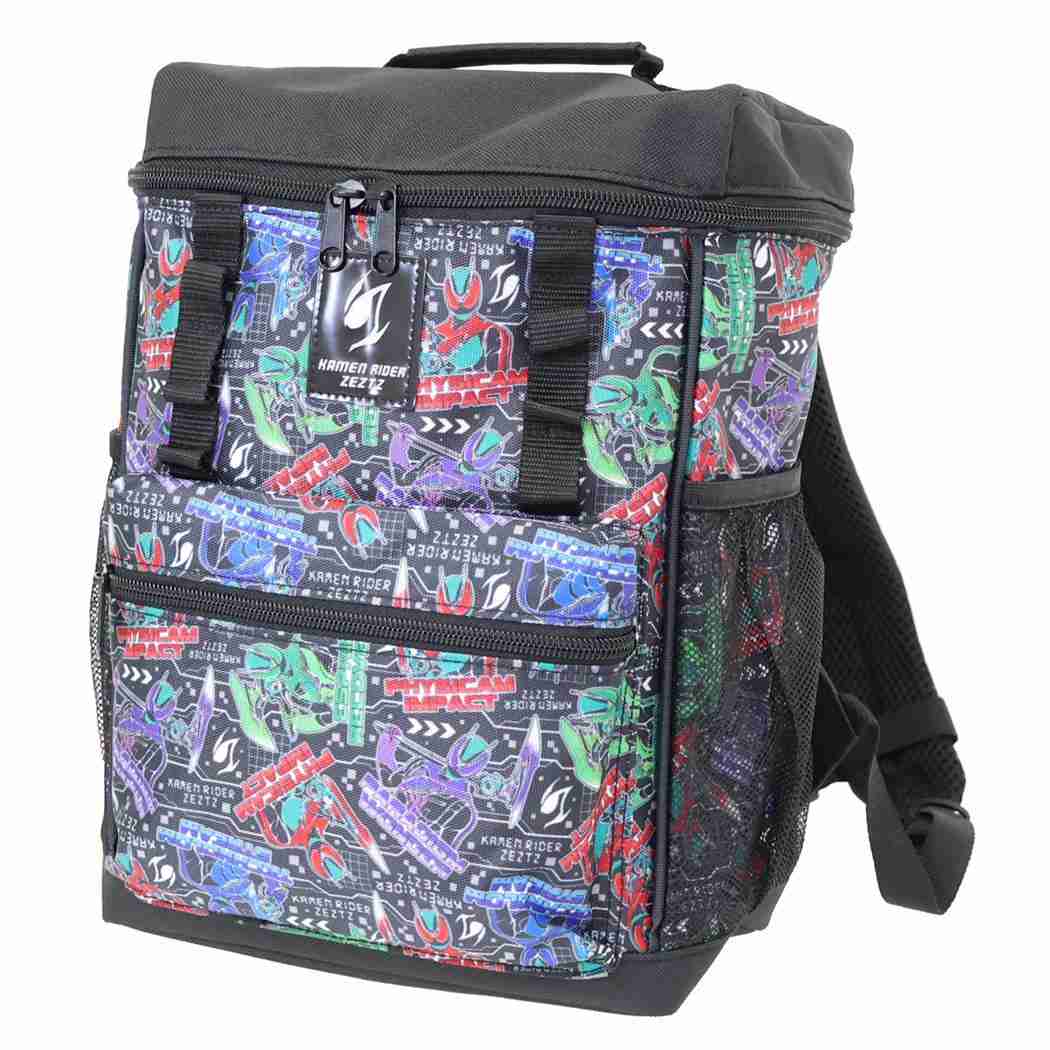 【ポイント10倍 & クーポン！】仮面ライダーゼッツ キッズデイパック スクエアリュック 特撮ヒーロー 高波クリエイト 男の子 キャラクター グッズ シネマコレクション画像