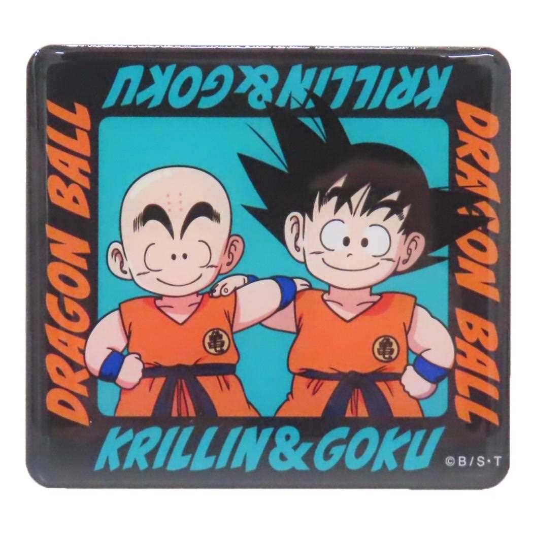 【ポイント10倍 & クーポン！】ドラゴンボール 磁石 ダイカットマグネット クリリン＆悟空 スモールプラネット キャラクタービッグマグネット アニメキャラクター グッズ メール便可 シネマコレクション画像