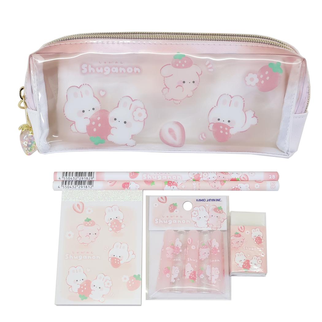 楽天市場】ねこねこ 文具セット 5点文房具セット ねこねこパーティ