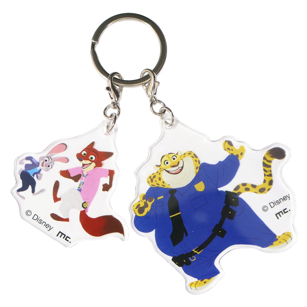 楽天市場】【選べる4種類】ズートピアキーホルダー ラバーストラップ