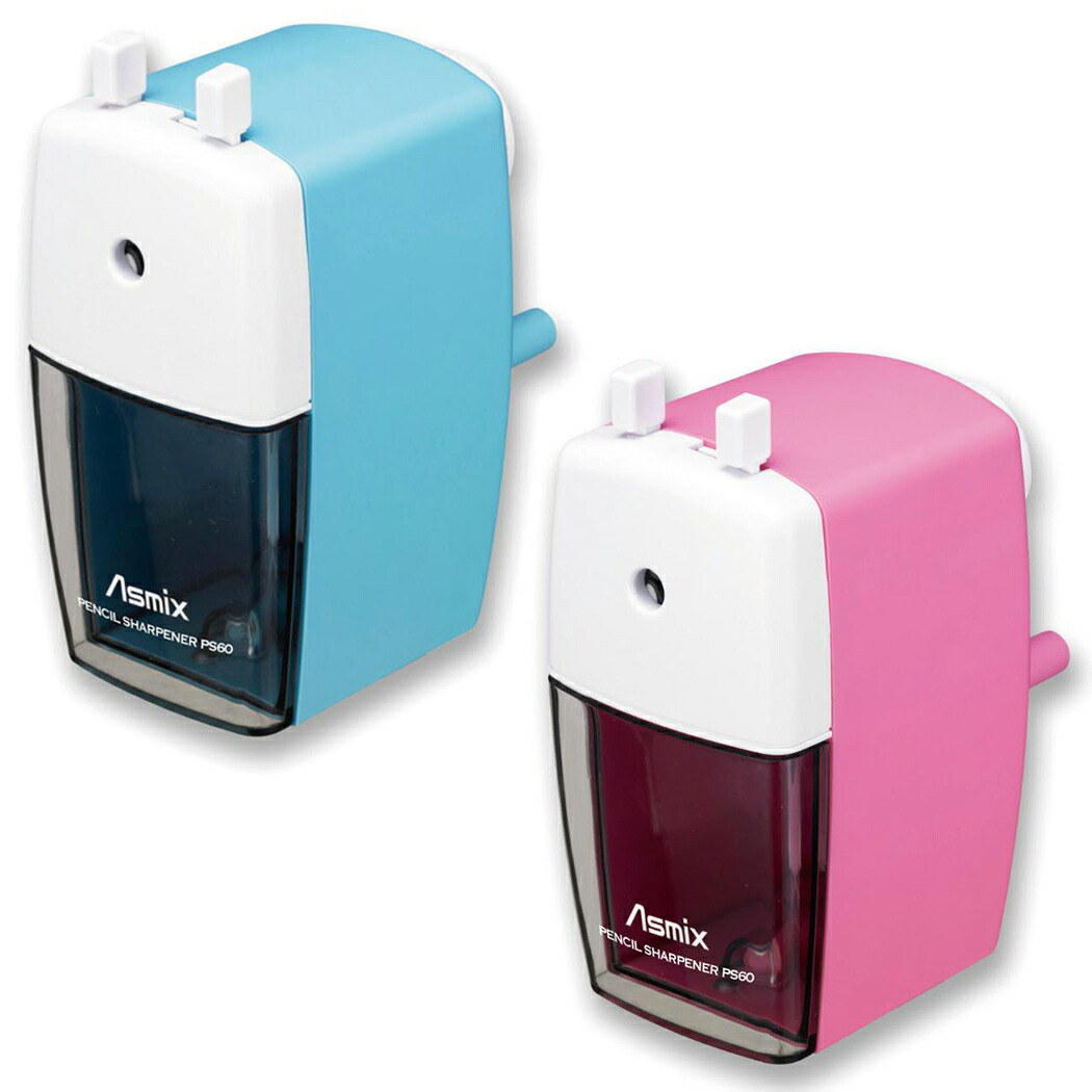 ブルー手動えんぴつ削り