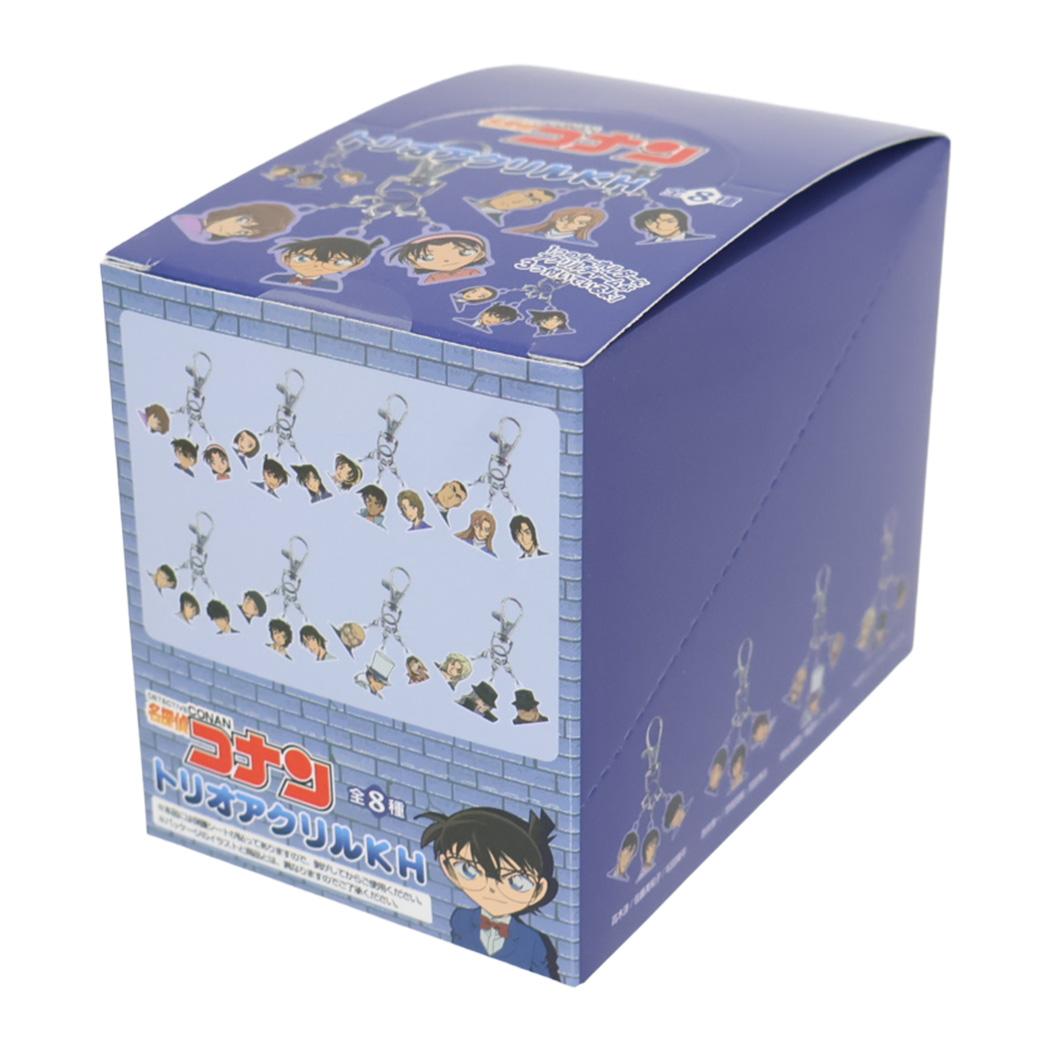【ポイント10倍 & クーポン！】名探偵コナン キーリング トリオアクリルキーホルダー 全8種 8個入セット 少年サンデー エスケイジャパン コレクション雑貨 まとめ買い アニメキャラクター グッズ シネマコレクション