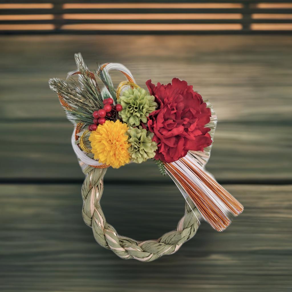 楽天市場】ポンポンダリア＆マム の お正月飾り お飾り 玄関飾り