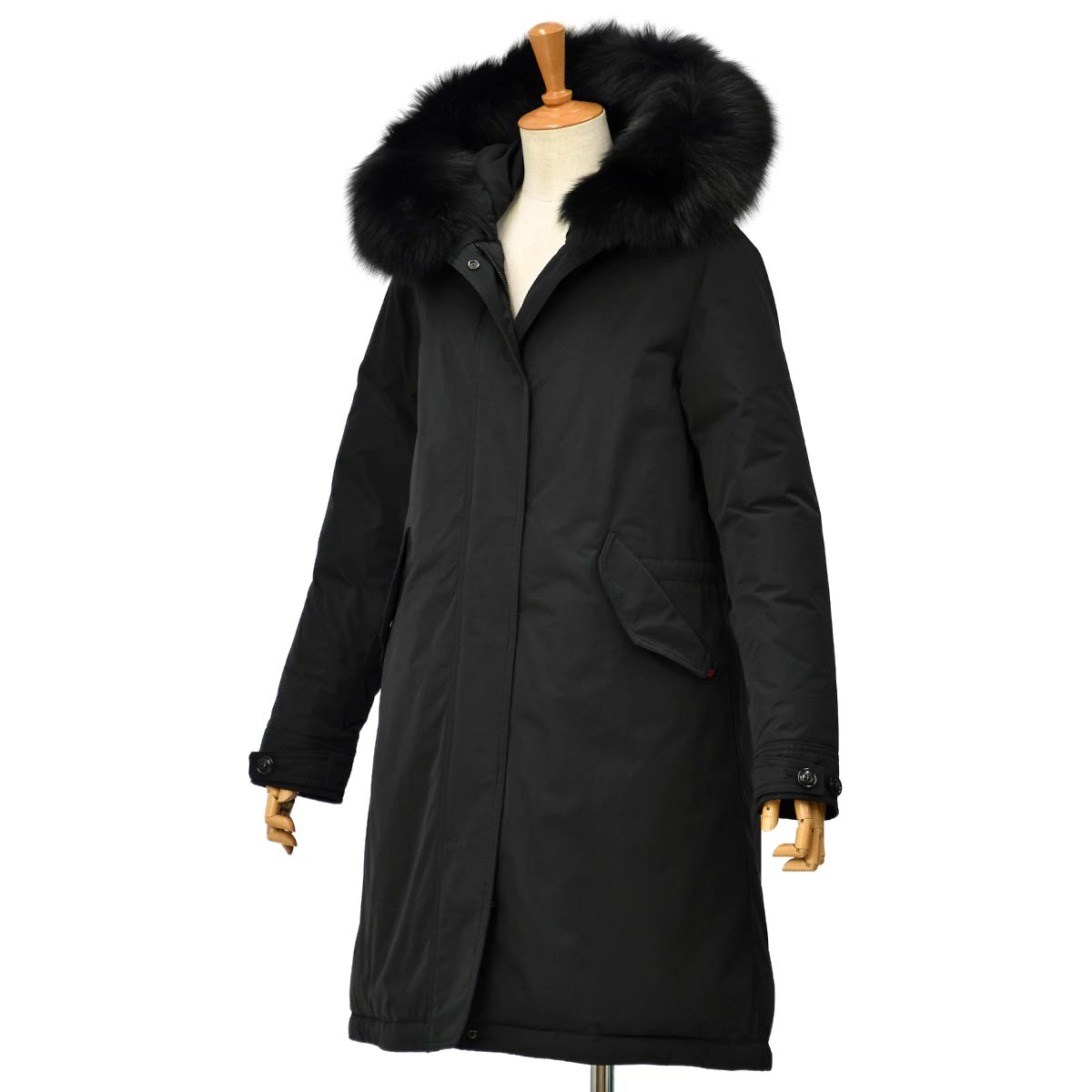 人気特価激安 Woolrich ウールリッチ ダウンコート Key Stone Parka Wwou0437 Black ポリエステル ブラック 手数料安い Habs Edu Kw