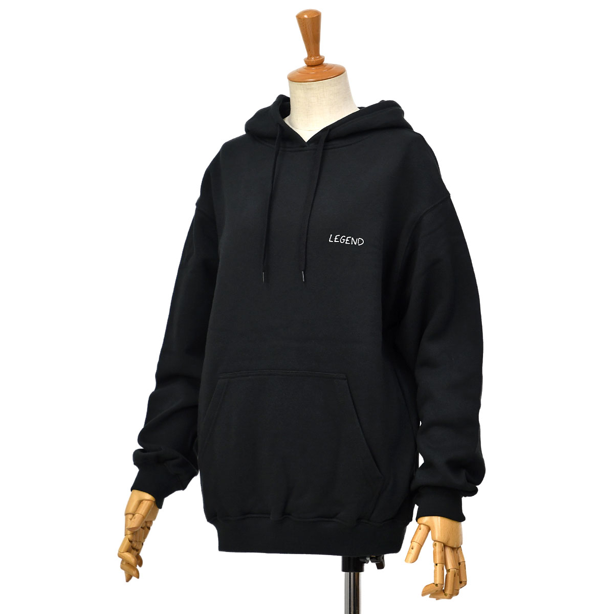 【最大3,000円オフクーポン】Maison Labiche【メゾン ラビッシュ】パーカー LEGEND BLACK コットン ブラック|Cinq essentiel