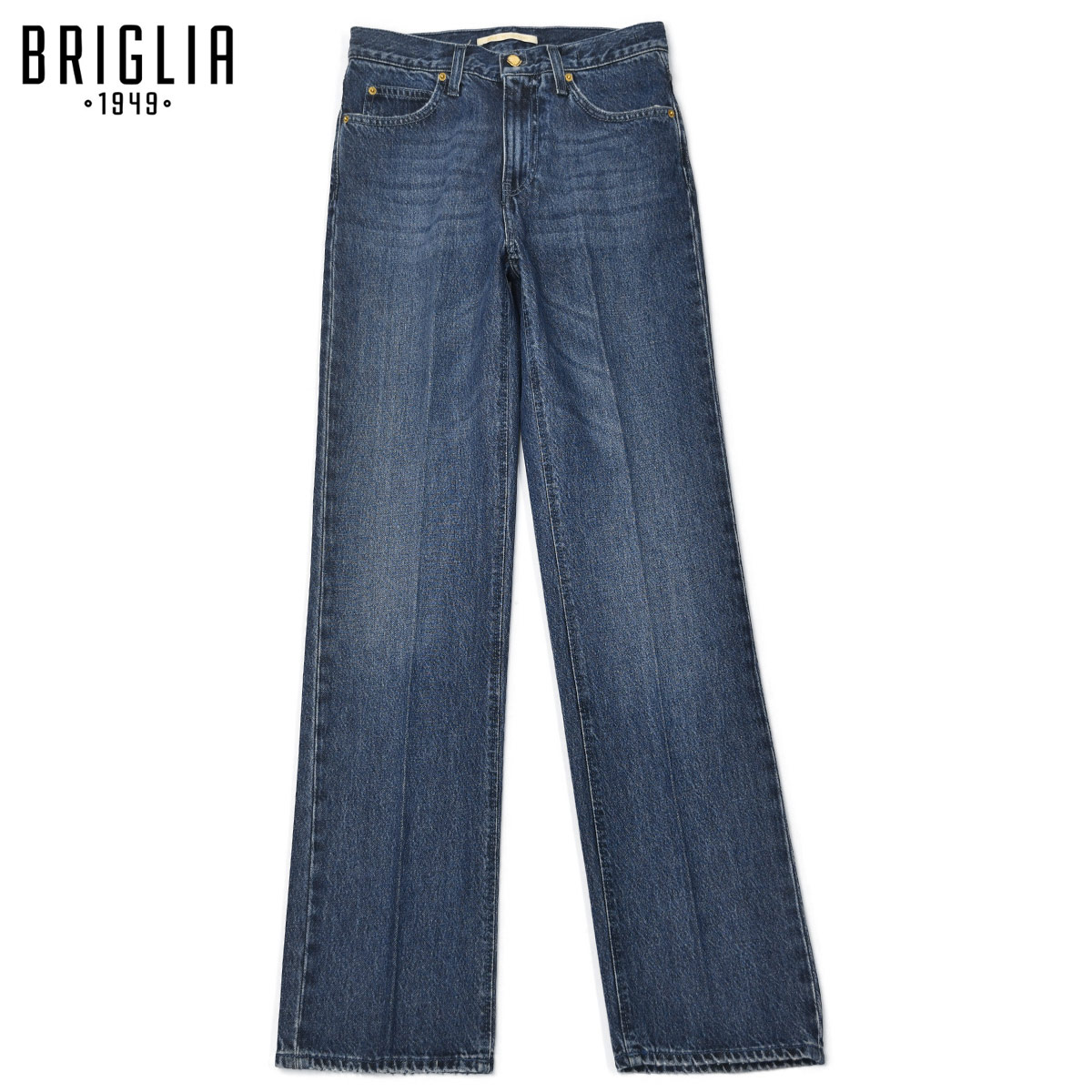 【最大3,000円オフクーポン】BRIGLIA1949【ブリリア1949】デニム DALLA 144 0102 コットン ブルー|Cinq essentiel