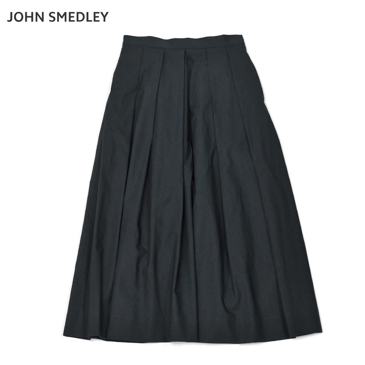 【最大3,000円オフクーポン】JOHN SMEDLEY【ジョンスメドレー】コットンスカート L03640FS177 NAVY コットン ネイビー｜Cinq essentiel