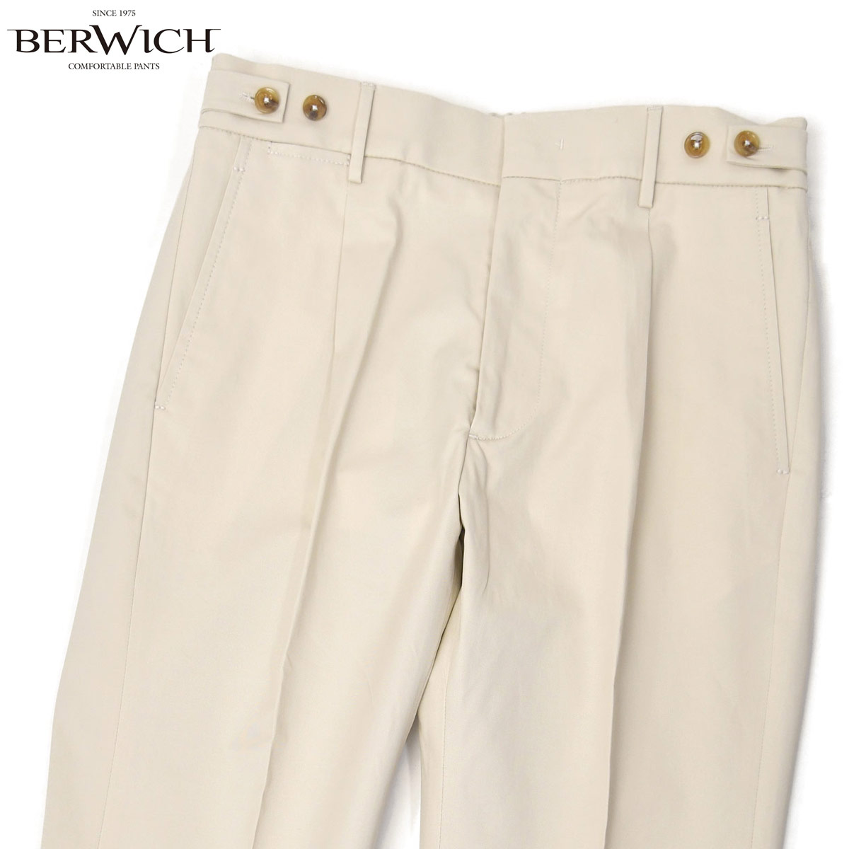 楽天市場】BERWICH【ベルウィッチ】ツープリーツパンツ SCOTCH CK1790X