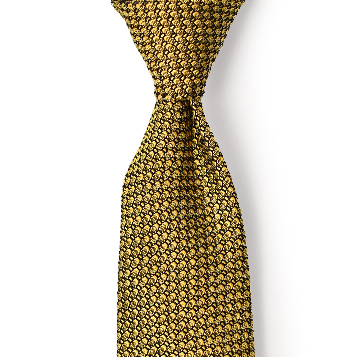 【4/14(火)20：00～ 最大5,000円オフクーポン】TIEYOURTIE【タイユアタイ】ネクタイ PTG017 セッテピエゲ シルク ガルザ織 ゴールド 24,640円