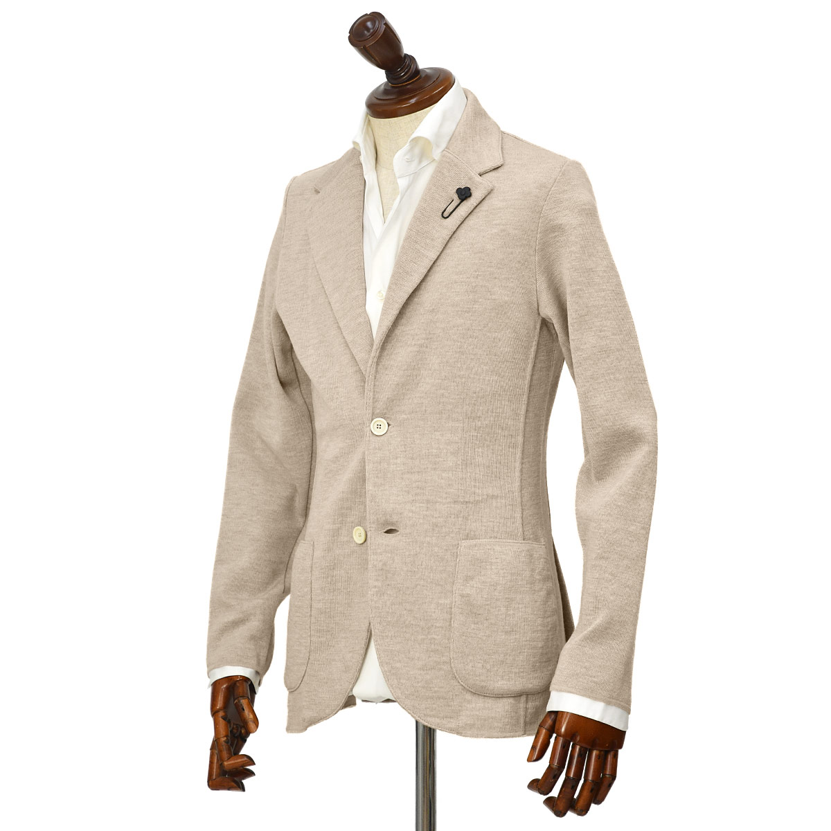 ラルディーニ ジャケット 茶 LARDINI（ラルディーニ）ジャケット 茶 サイズ:50(XL位) メンズ